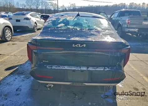 2025 Kia K4 Ex from USA, damaged, VIN 3KPFU4DE3SE014464